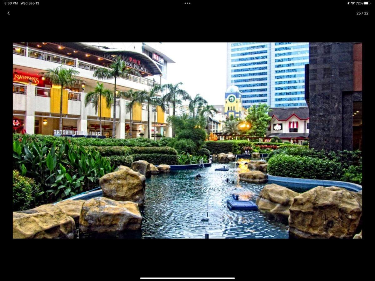 מנילה Classy 2Br Suite At Eastwood City With Pool And City Skyline View מראה חיצוני תמונה
